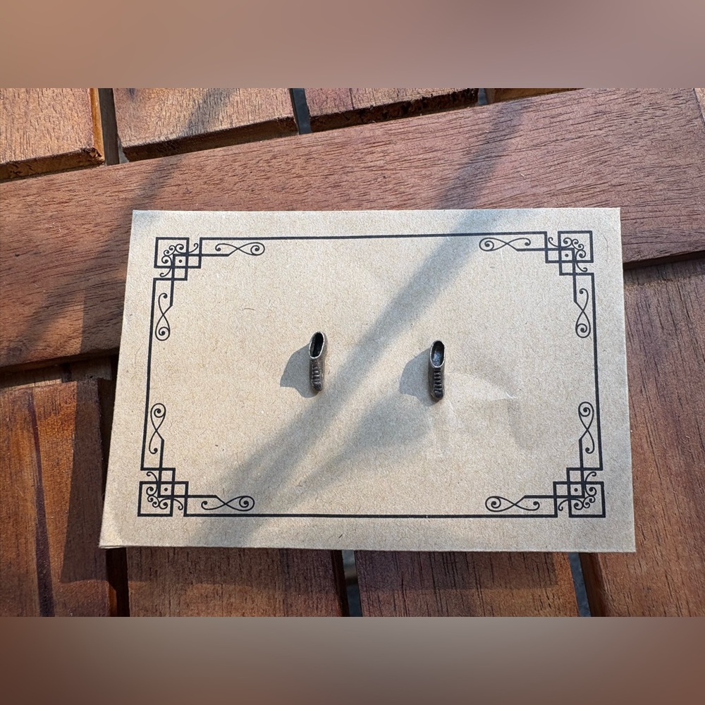 Vintage Mini Shoe Earrings